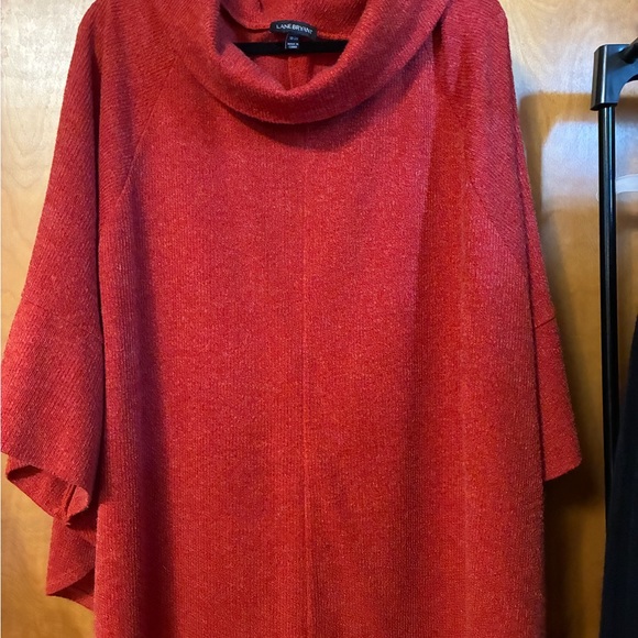 Lane Bryant Sweaters - Lane Bryant Rust Color Women's Sweater Poncho 18-20